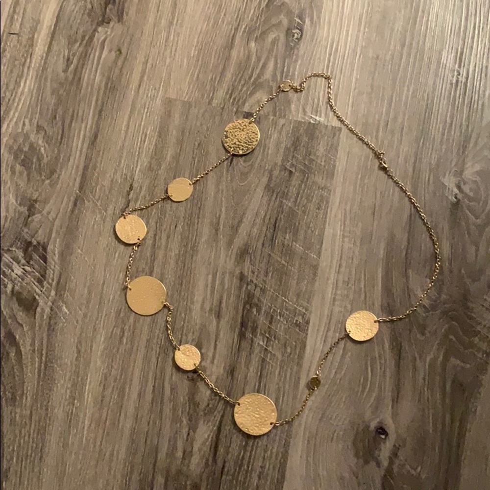 Gold necklace